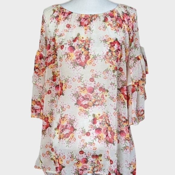 helfyre Tops - Florence Rose Blouse